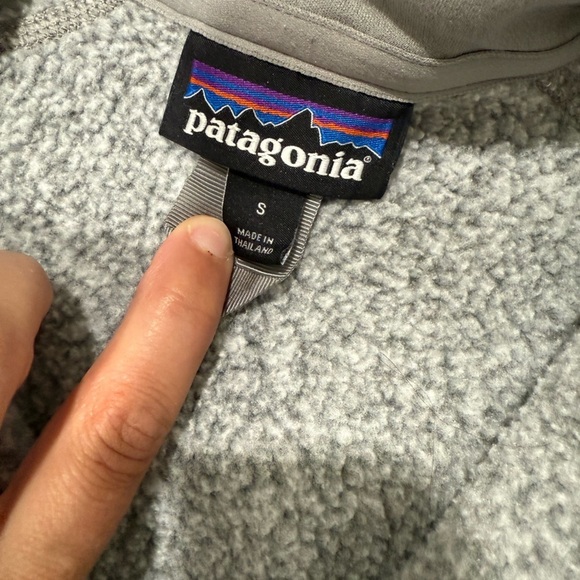 Patagonia Better Sweater 1/4 Zip Pullover Gray Fleece Women’s Small - Picture 3 of 7